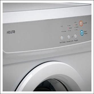 E7SDWH NEW EURO 7KG WHITE SENSOR DRYER