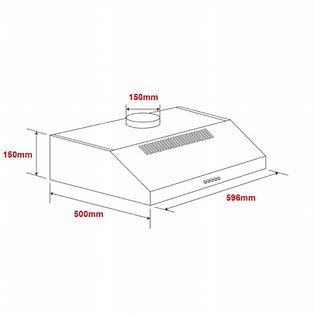 EAF600SS NEW EURO 60CM FIXED S/STEEL RANGEHOOD 200m3/H EXTRACTION