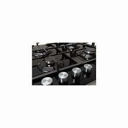 ECT900GBK2 NEW EURO 90CM BLACK GLASS WOK BNR GAS HOB