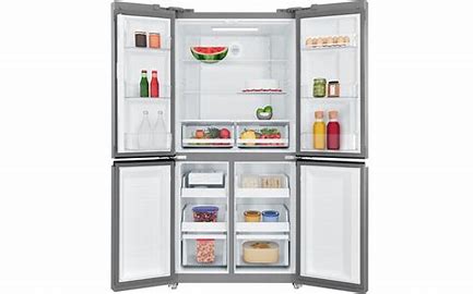WQE4900AA CAT A WESTINGHOUSE 493L S/STEEL 4 DOOR FRIDGE/FREEZER